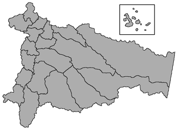 Mapa provincial de Ecuador