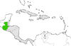 Mapa de Guatemala en Centroamérica