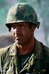 Hal Moore played by Mel Gibson in We Were Soldiers