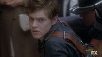 Evan Peters as Kit Walker on American Horror Story Asylum S02E01 6