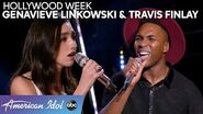 AMAZING Duet Round Performance by Genavieve Linkowski and Travis Finlay - American Idol 2020