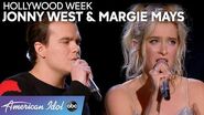 IDOL LOVEBIRDS Margie Mays and Jonny West Pair Up for an Adorable Duet - American Idol 2020