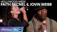 WOW! Faith Becnel and Jovin Webb Bring the Sauce to Hollywood Duets Round - American Idol 2020