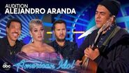 Alejandro Aranda AMAZING Full Audition Leaves Judges Speechless - American Idol 2019 on ABC