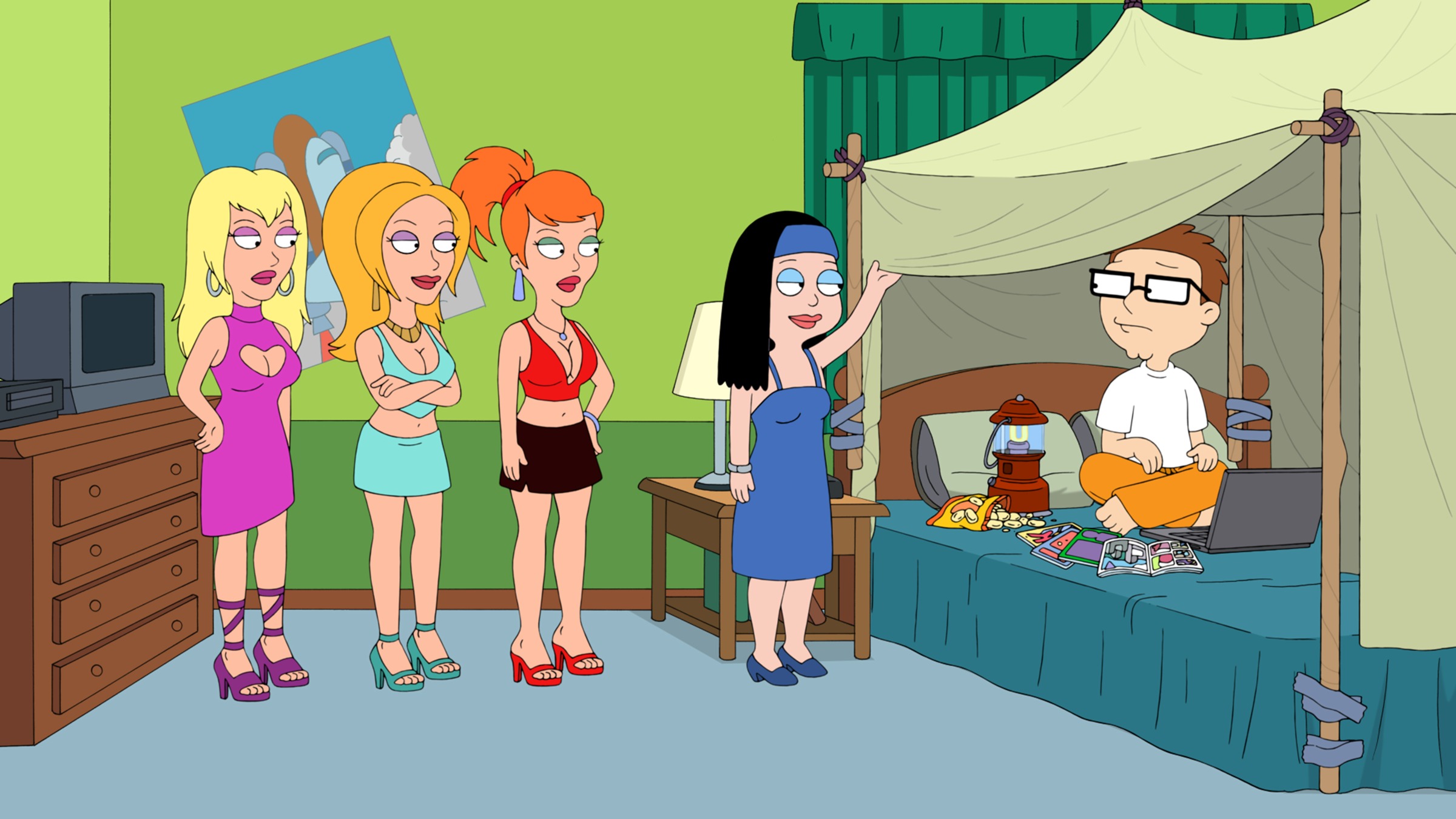 Zooey, Kristen & Danuta | American Dad Wikia | Fandom