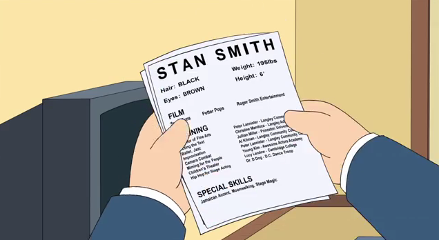 Stan Smith, American Dad Wikia