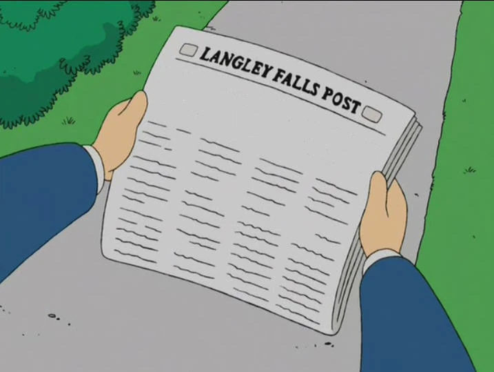 Newspaper Headlines American Dad Wikia Fandom