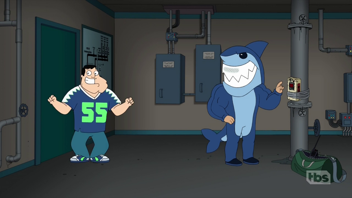 American dad shark watch online discount