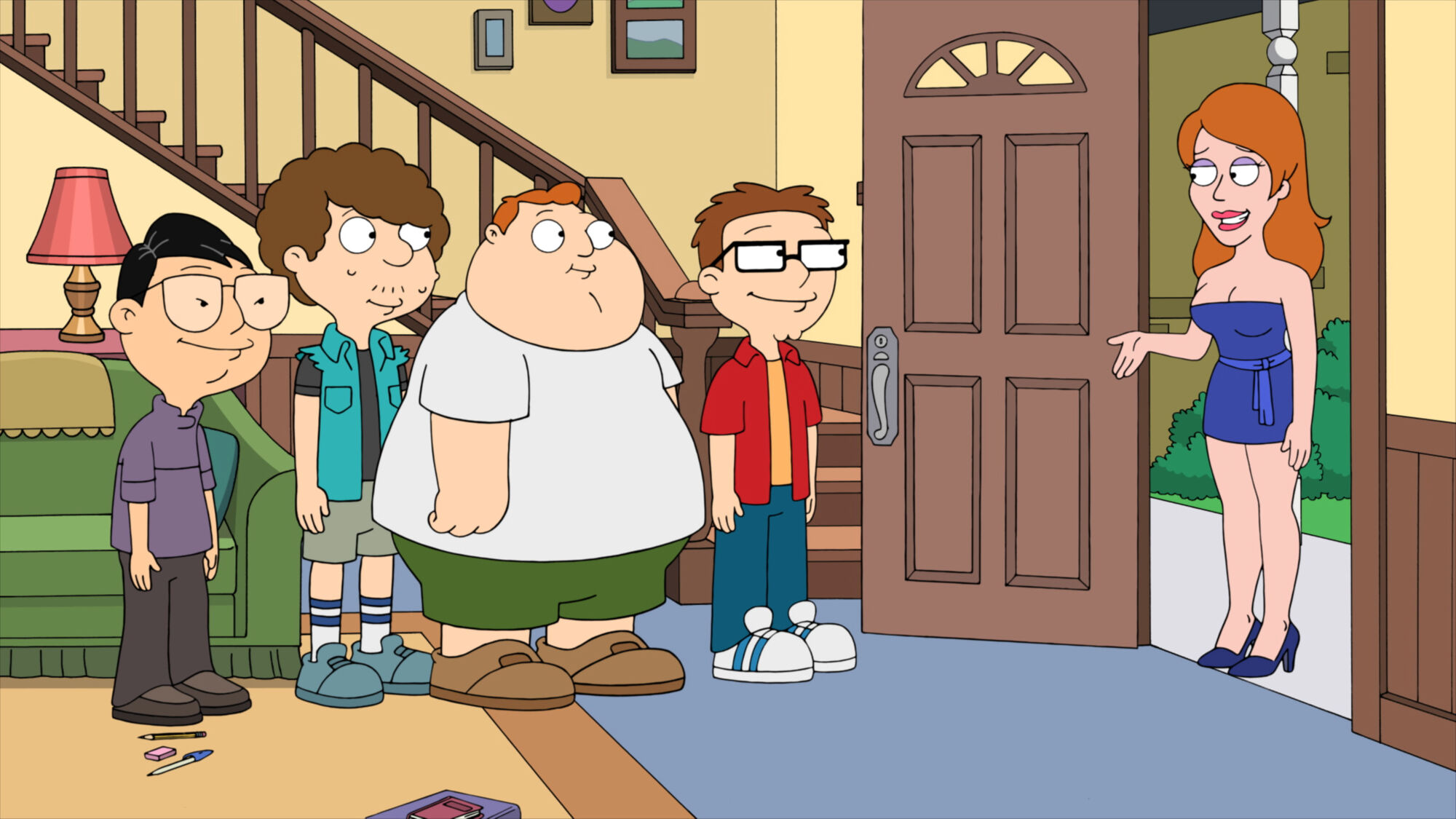 pic Roger Off American Dad With Braids charlotte roger passes the bar