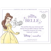 AGDisneyPrincessBelleCollectorDoll-3.jpg (206 KB) Certificate of authenticity.