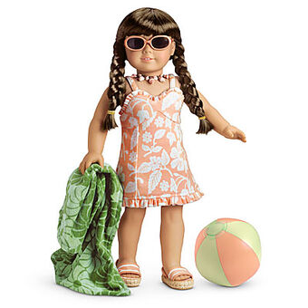 american girl doll swimming suits