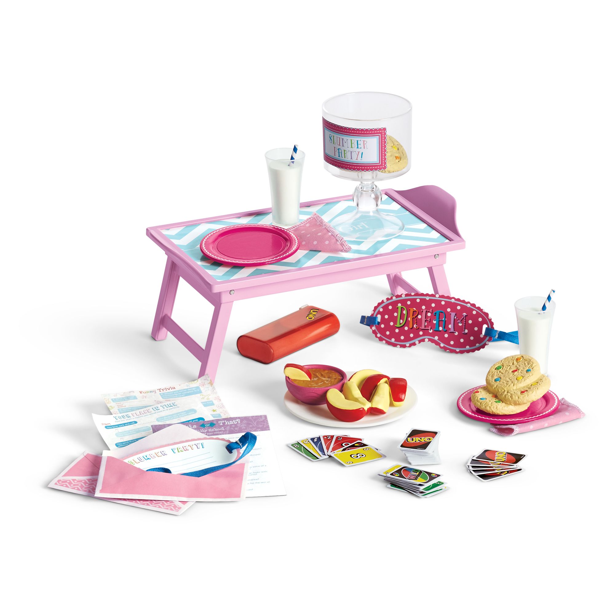 american girl slumber party set