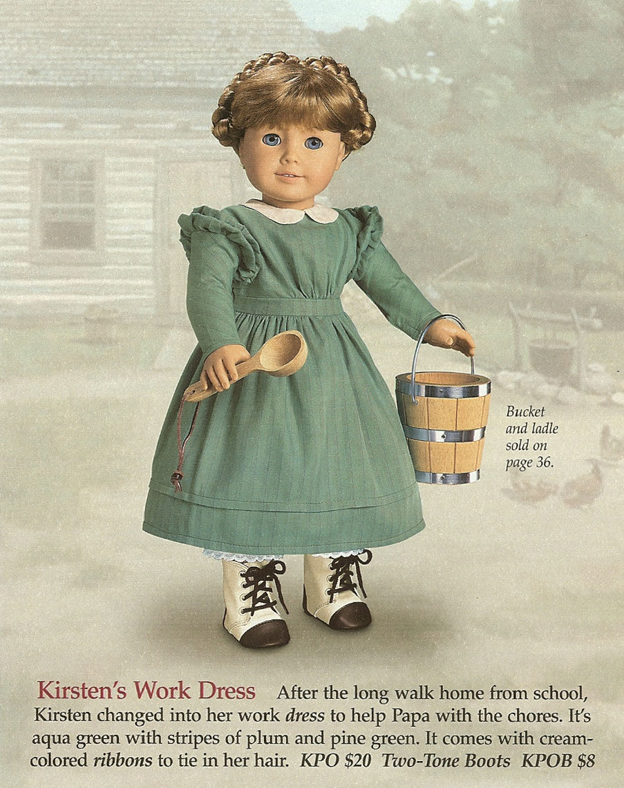 American girl kirsten sales work dress