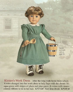 Kirsten's Work Dress | American Girl Wiki | Fandom Kirsten's Work Dress | American Girl Wiki | Fandom