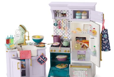 American girl clearance gourmet kitchen set