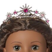 Tiara and brunette doll's highlights.