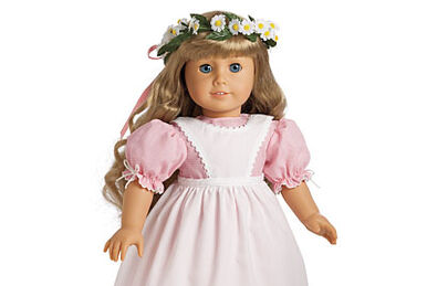 Kirsten's Summer Dress and Straw Hat, American Girl Wiki