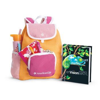 Girl school 2025 backpack set