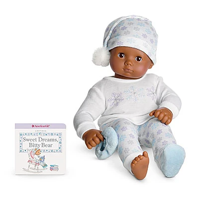 Cozy Dream babymandje voor poppen, draagbaar, geschikt voor American