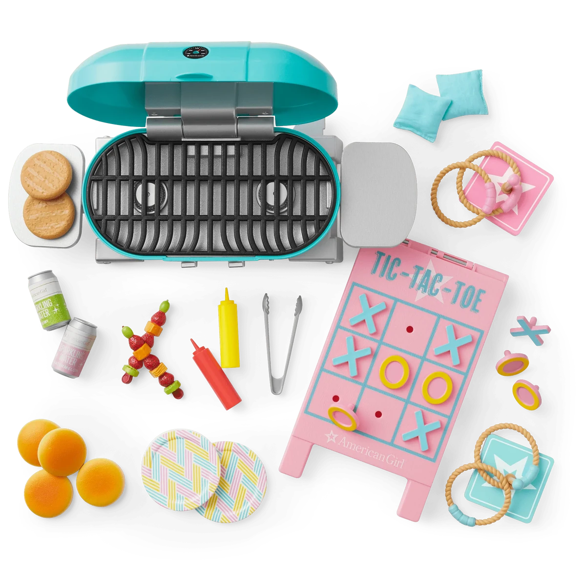American Girl Grill and Games Set American Girl Wiki Fandom