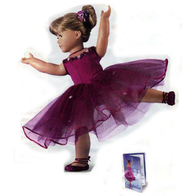 american girl ombre ballet outfit