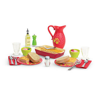 american girl dining set