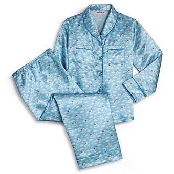 American Girl blue Slippers from Coconut Pajamas