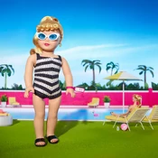 The Classic Barbie Collector Doll with original Barbie.