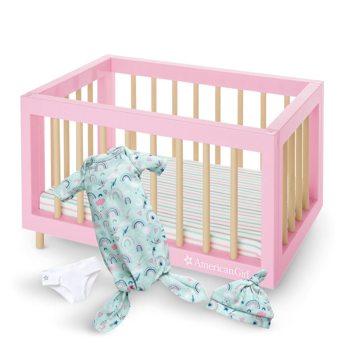 Little Bitty Baby Crib and Sleeper Set American Girl Wiki Fandom
