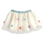 Mesh Flower Skirt