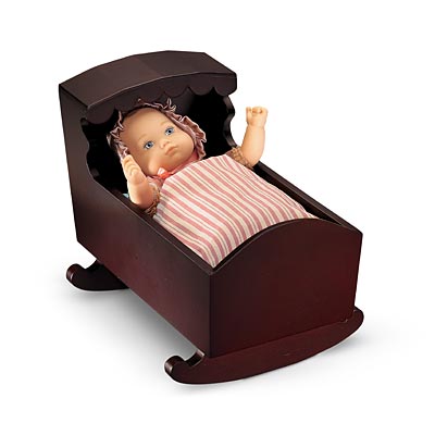 american girl doll cradle