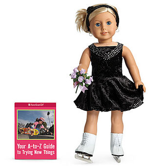 american girl doll skating outfit