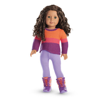 american girl warm winter outfit