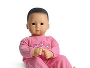 how big is american girl bitty baby