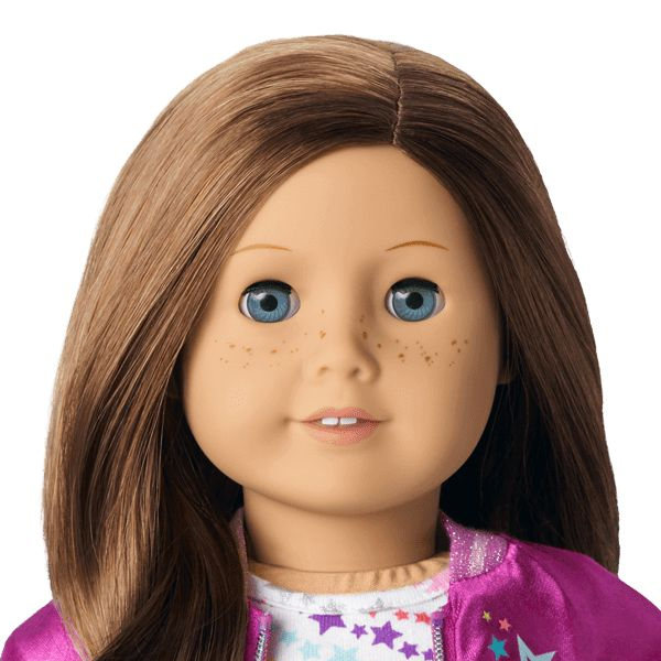 american girl doll with freckles