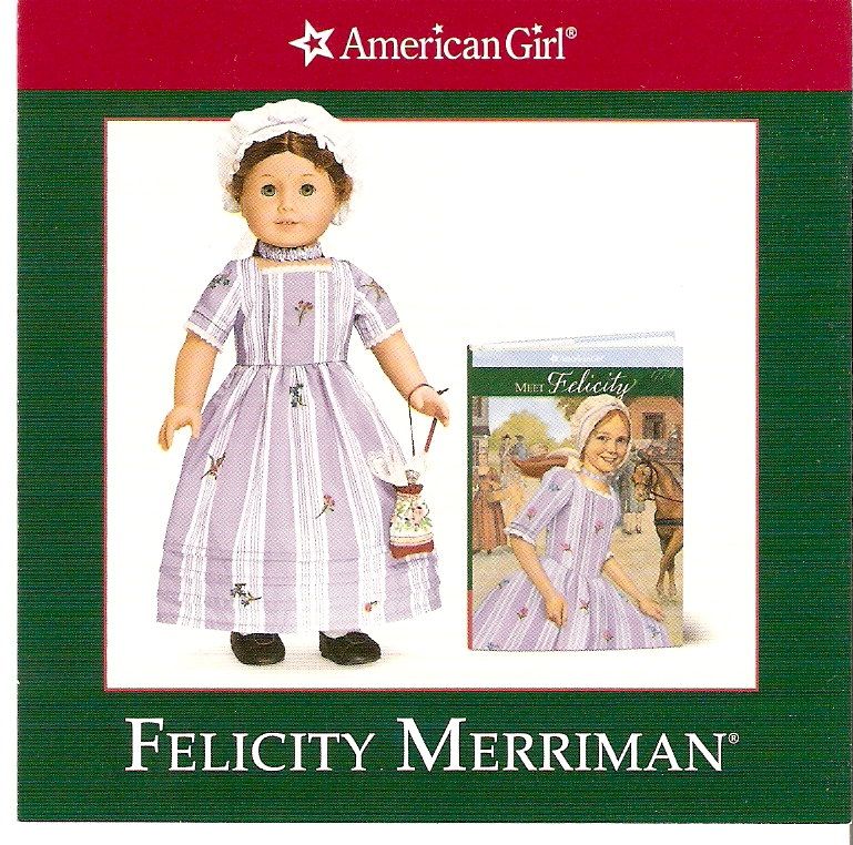American Girl Felicity's Treat Set NEW! Retired Colonial Holiday 