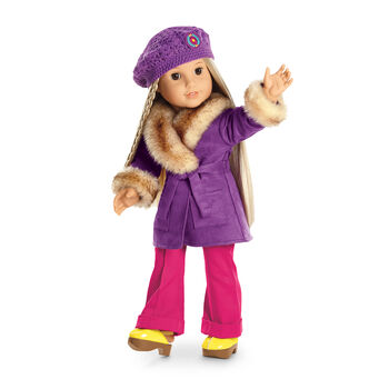 JulieWinterCoatAndHat