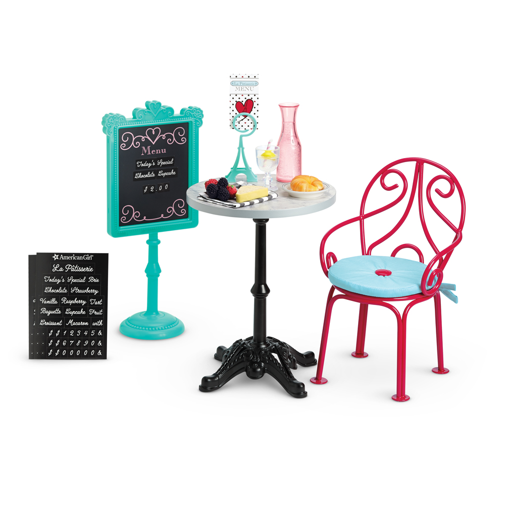 american doll table and chairs