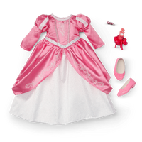 Disney Princess Ariel Castle Ball Gown, Sebastian and Accessories