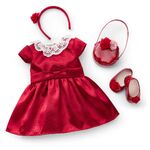 Holly-Red Party Dress