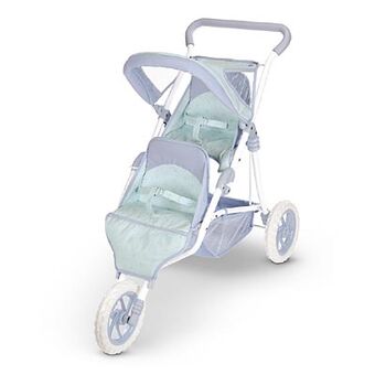 Bitty Twins Double Stroller | American 