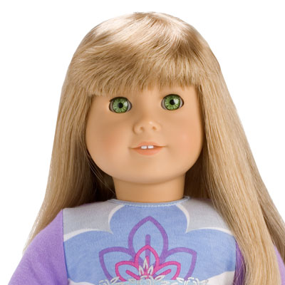 american girl doll green eyes