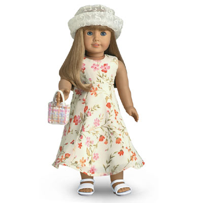 American girl doll discount flower girl dress