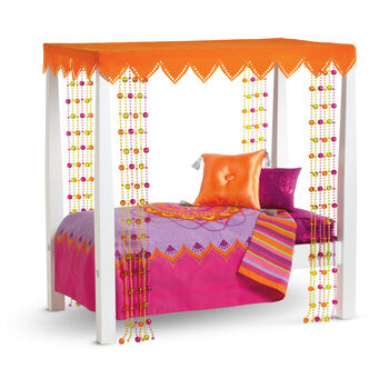 American girl clearance purple bed