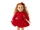 Crimson Sparkle Sweater Dress