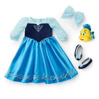 Disney Princess Ariel Day Dress, Flounder and Accessories