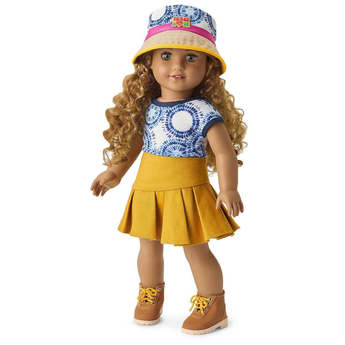 Evette's Chill Twill and Tie Dye Outfit American Girl Wiki Fandom
