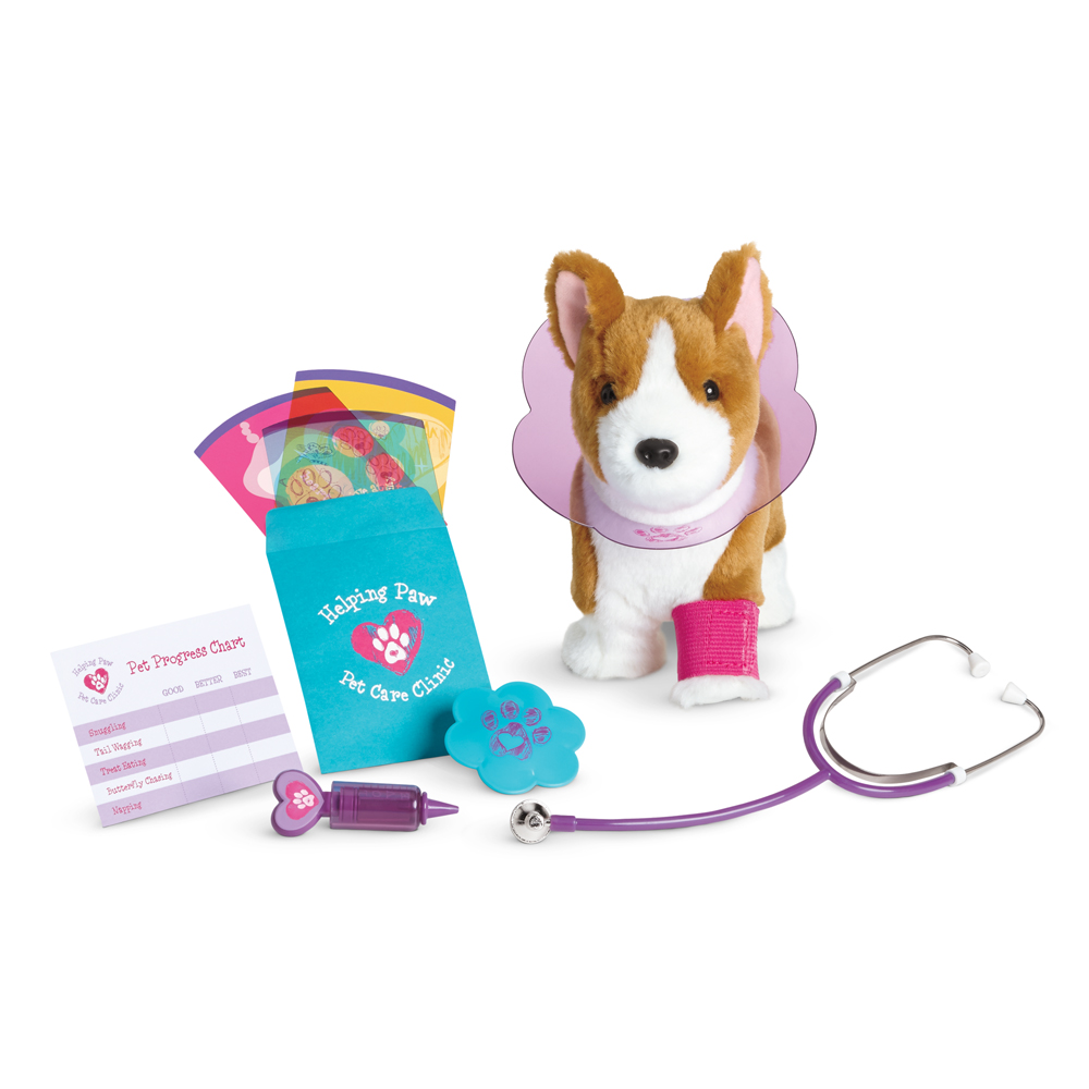 American girl shop dog set