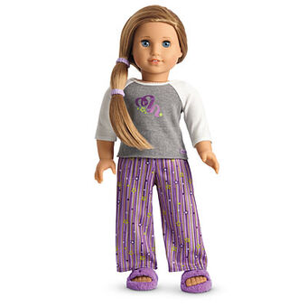 american girl doll pyjamas