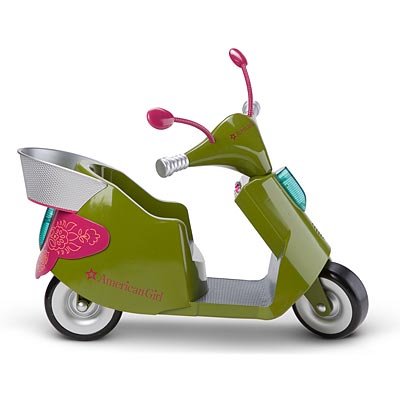 american girl doll moped